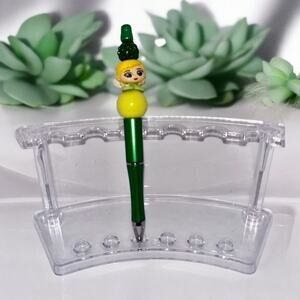Tinkerbell refillable beaded pen